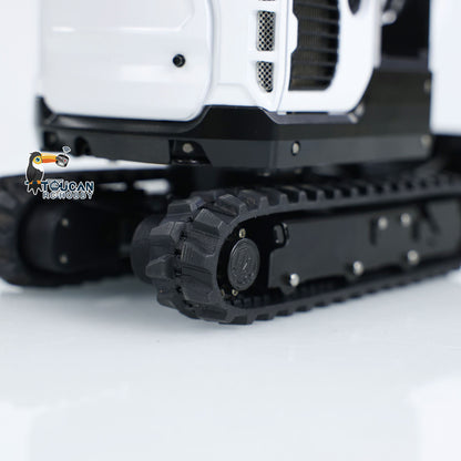 JX Model 1/14 E20 RC Hydraulic Excavator Mini Remote Control Digger with I6S Radio System 4CH Reversing Valve Sounds Light