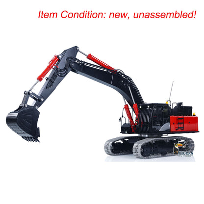 LESU Aoue ZX490 1/14 Remote Control Hydraulic Excavator KIT CNC Metal RC Digger Car 6CH Valve Light Brushless Pump Motor Model