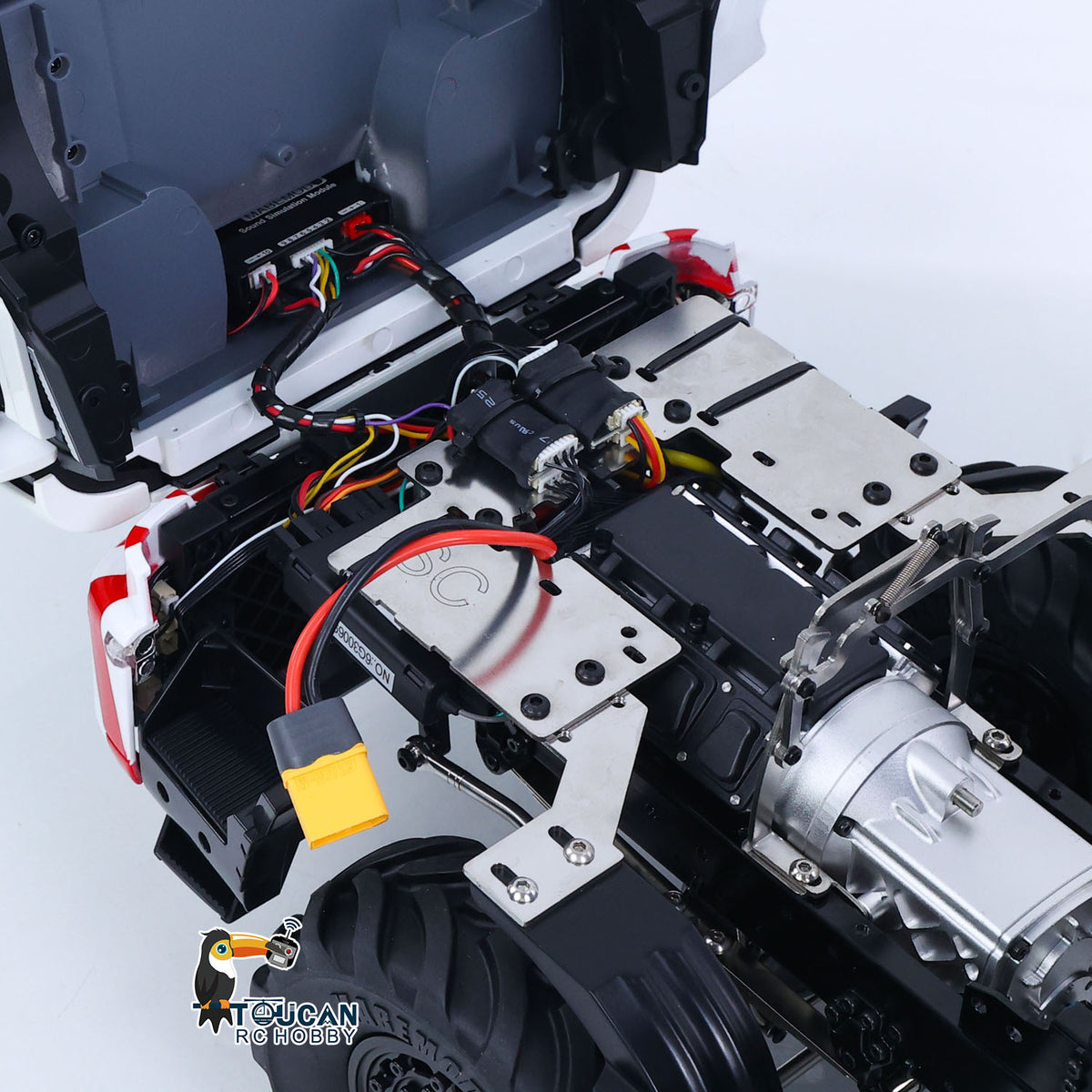MD 1/14 4x4 Metal Radio Control Hydraulic Dumper Trucks 2Speed Gearbox Differential Locks RC Tipper Light Sound RTR Model