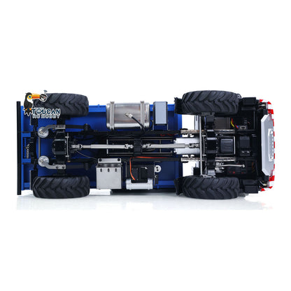 MD 1/14 4x4 Metal Radio Control Hydraulic Dumper Trucks 2Speed Gearbox Differential Locks RC Tipper Light Sound RTR Model