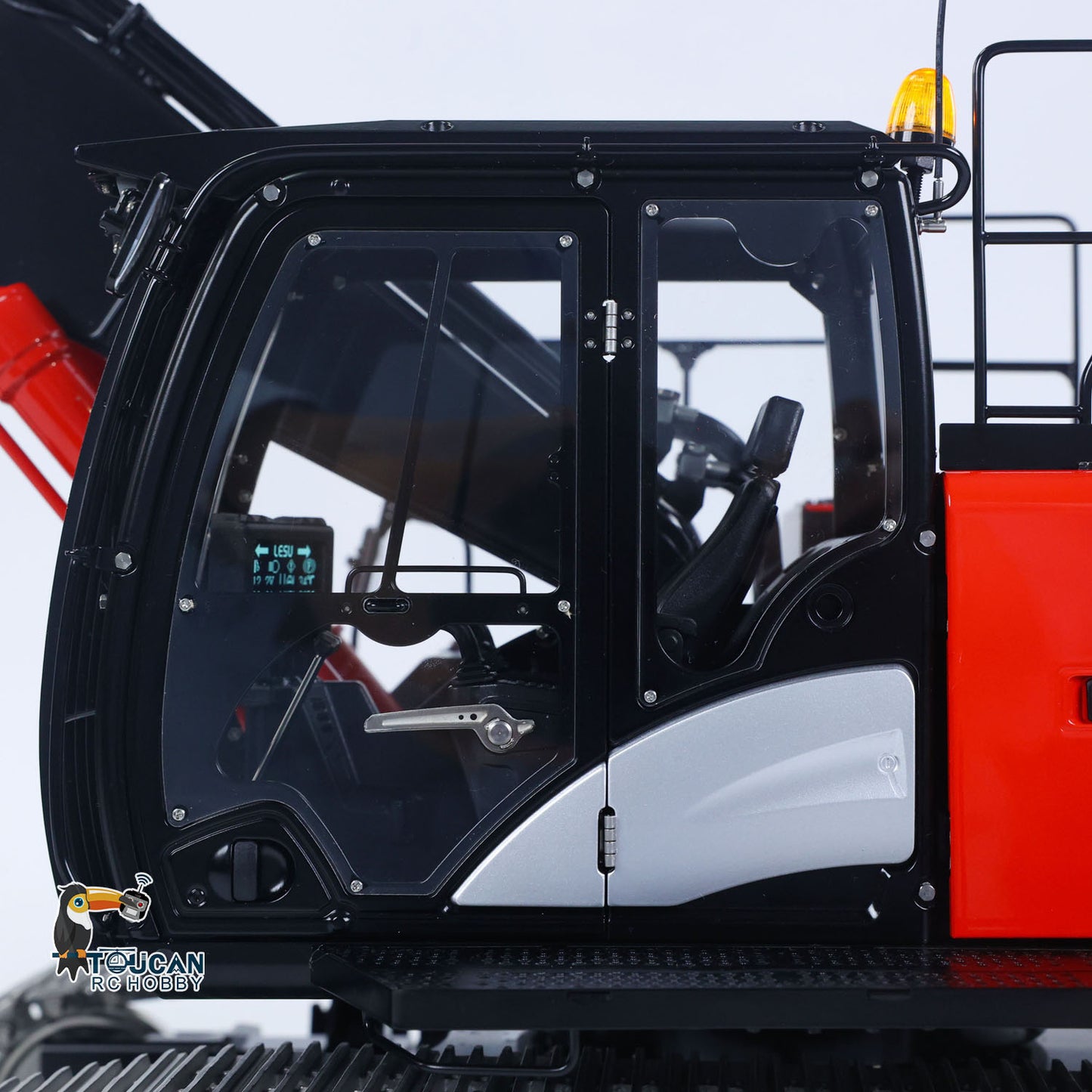 LESU Aoue ZX490 1/14 Remote Control Hydraulic Excavator KIT CNC Metal RC Digger Car 6CH Valve Light Brushless Pump Motor Model