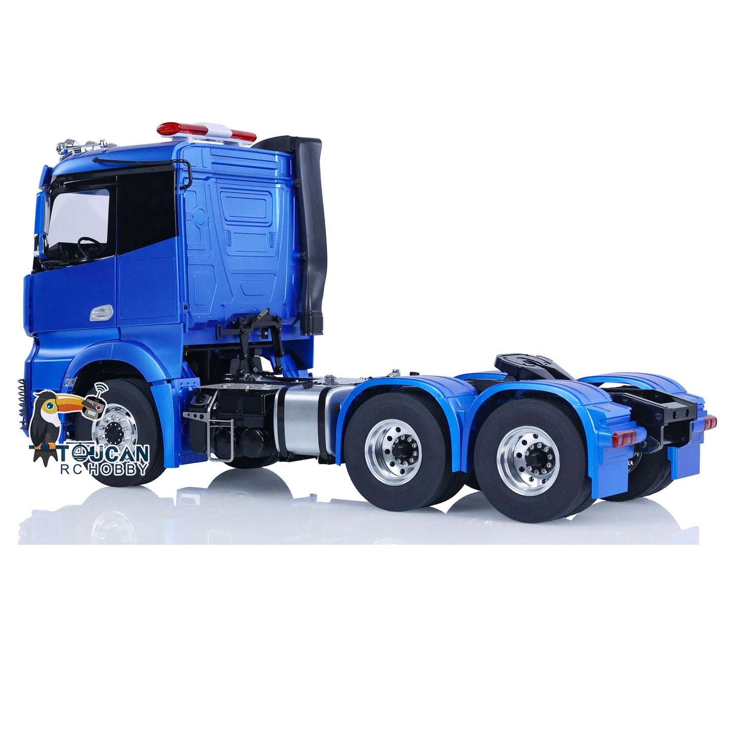 1/14 6x6 RC Tractor Truck TOUCAN Metal Chassis Radio Control Car Painted Assembled