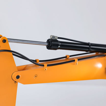 US STOCK JDM 1/12 Hydraulic Excavator Painted Assembled RC Model Pump Tracks Light Radio