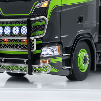 Toucan Metal 6X6 Chassis 1/14 RC Tractor Truck 770S Hydraulic Crane DIY Lorry