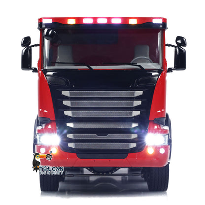 1/14 8x8 PNP RC Hydraulic Roll On/Off Dumper Truck G88 With Metal Bucket