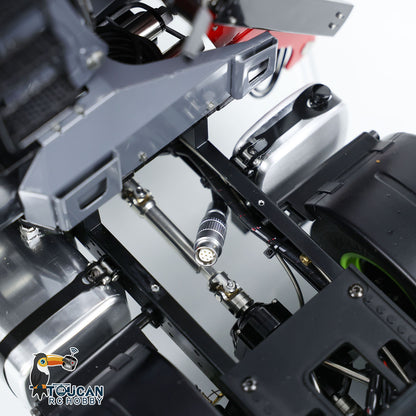 Toucan Metal 6X6 Chassis 1/14 RC Tractor Truck 770S Hydraulic Crane DIY Lorry