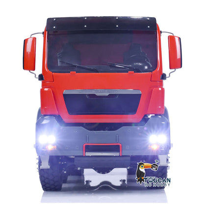 LESU 1/14 MAN TGS Painted Unassembled 8x8 Hydraulic RC Roll On/Off Dumper Truck Tipper 20160901