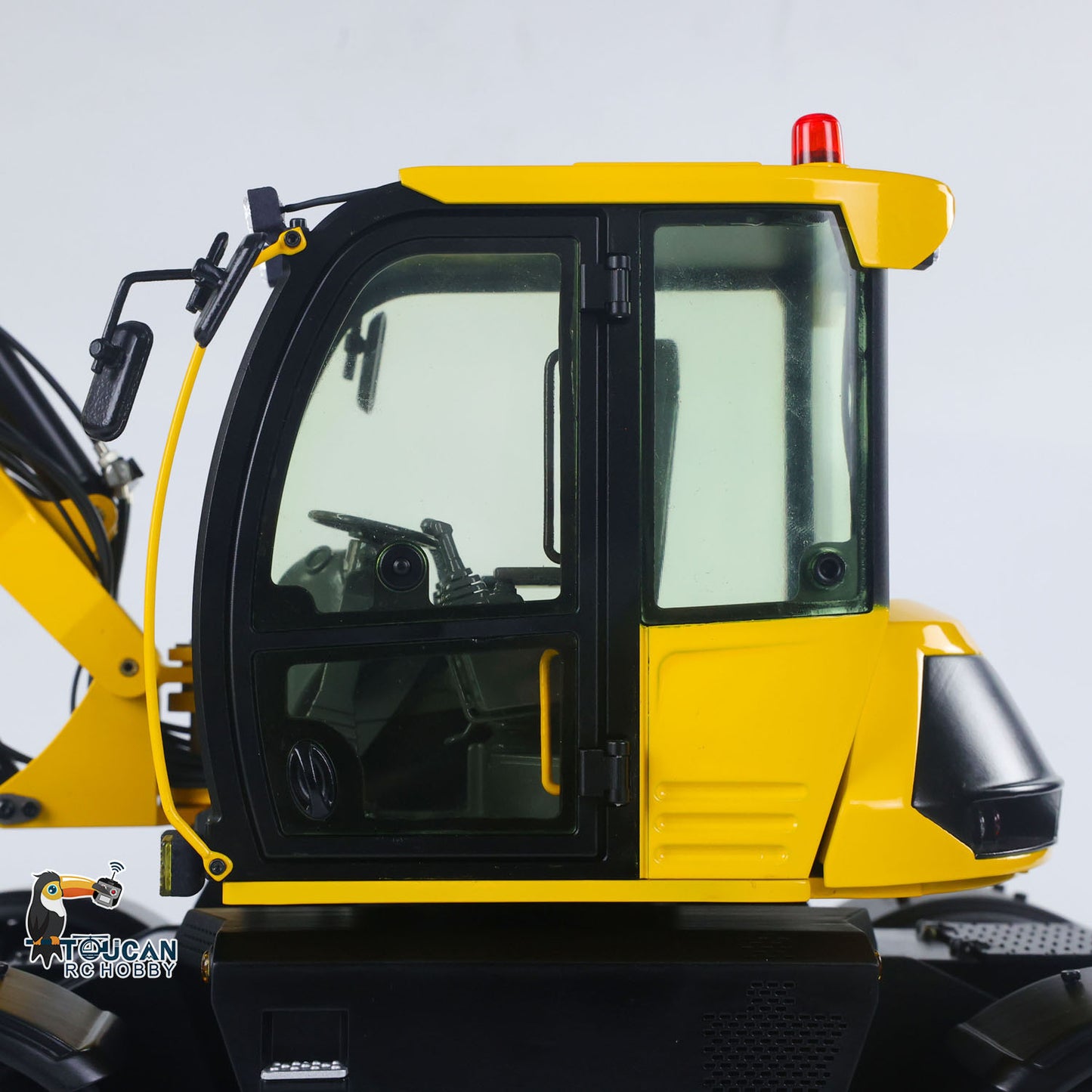 TIME-LIMITED GIFT!! 1/14 RC Hydraulic Excavator JCB 110W 9CH Valve Remote Control 3Arms Metal Digger Model Flysky Paladin PL18EV Radio Battery