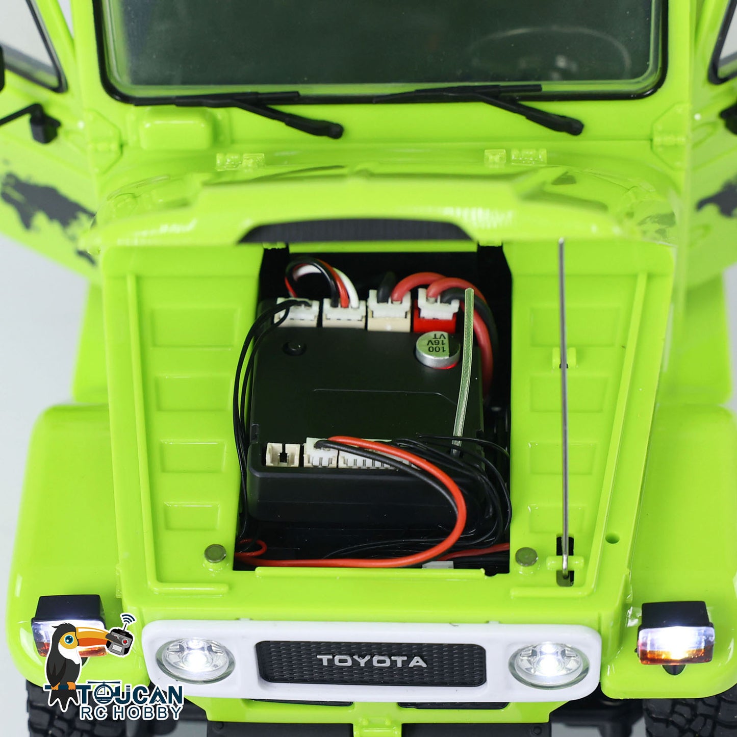 1/16 HG 4x4 RC Off-road Vehicles Land Cruiser FJ40 Electric Crawler Car