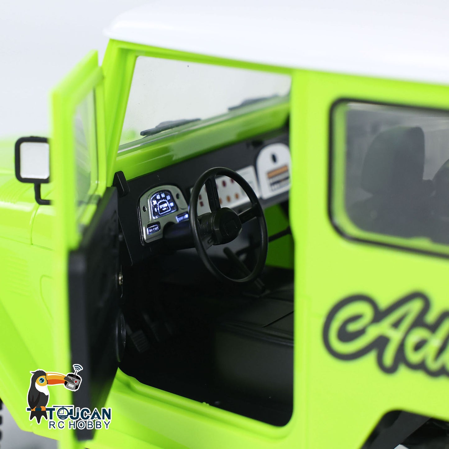1/16 HG 4x4 RC Off-road Vehicles Land Cruiser FJ40 Electric Crawler Car