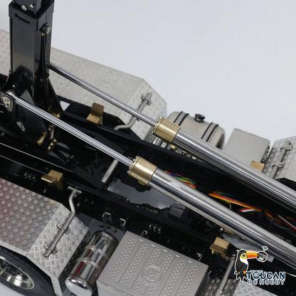 1/14 8x8 PNP RC Hydraulic Roll On/Off Dumper Truck G88 With Metal Bucket