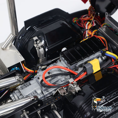 1:14 Hydraulischer RC 8x8 Vollkipper Roll-on Muldenkipper mit Pritsche