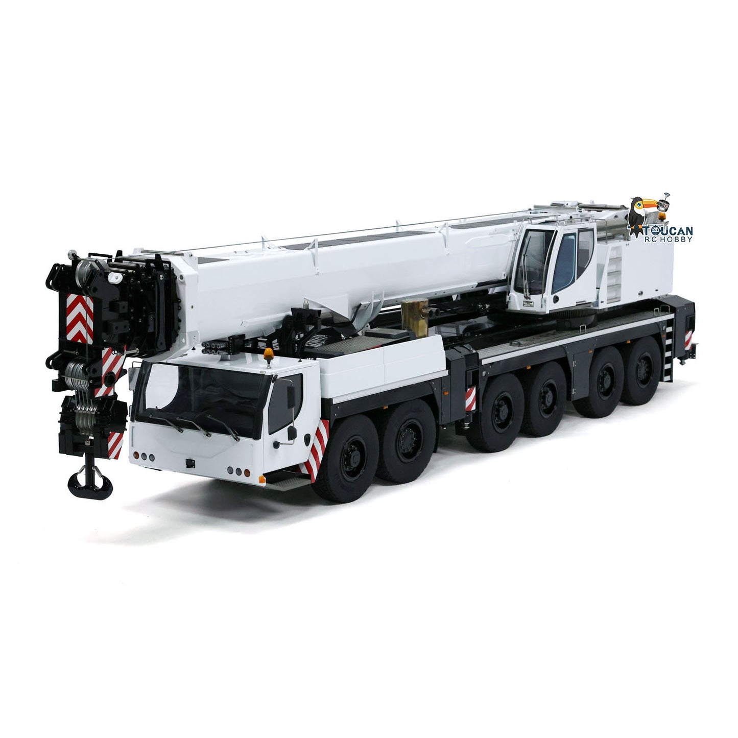 Eyewahle 1/14 6 Axles D1350 RC Hydraulic Mobile Cranes Truck Giant