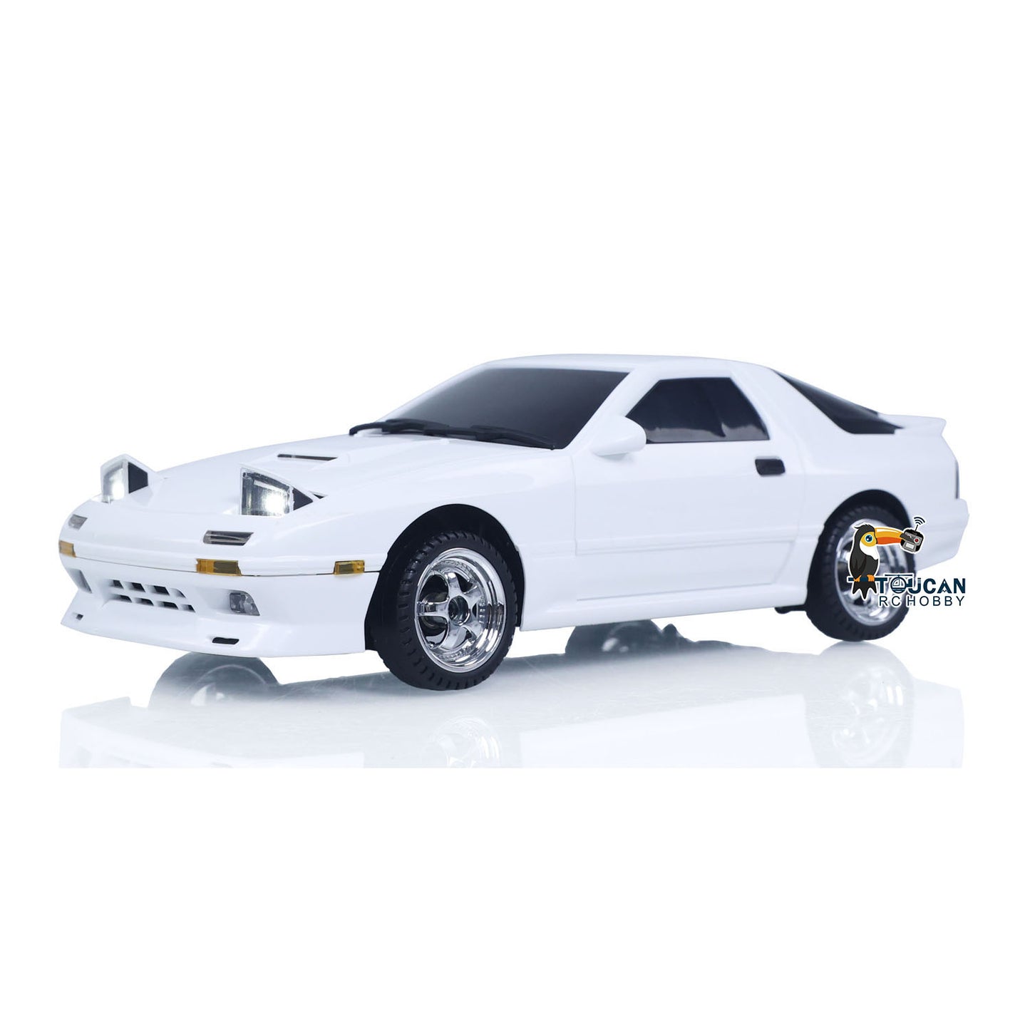 Fast Shipping LDRC 1/18 RX7 RC Racing Car RWD Gyroscope Wireless Control Drift Vehicles LD1802