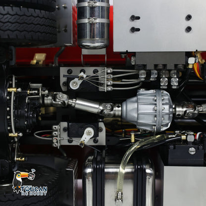 1:14 Hydraulischer RC 8x8 Vollkipper Roll-on Muldenkipper mit Pritsche