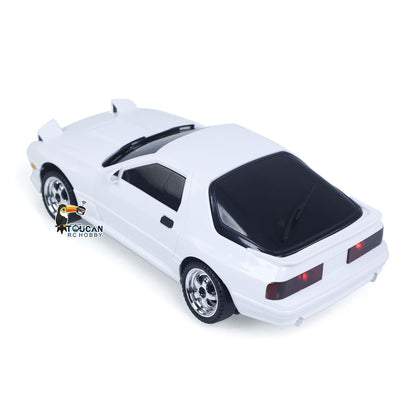 Fast Shipping LDRC 1/18 RX7 RC Racing Car RWD Gyroscope Wireless Control Drift Vehicles LD1802