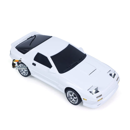 Fast Shipping LDRC 1/18 RX7 RC Racing Car RWD Gyroscope Wireless Control Drift Vehicles LD1802