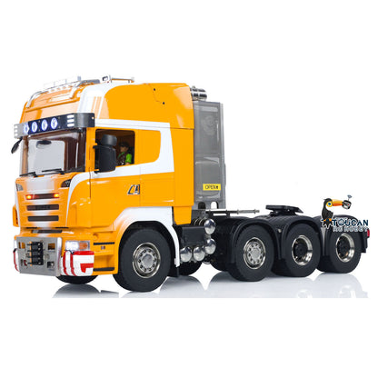 Camion tracteur télécommandé 1/14 8x8 RTR R620 en métal avec boîte de vitesses à 3 vitesses