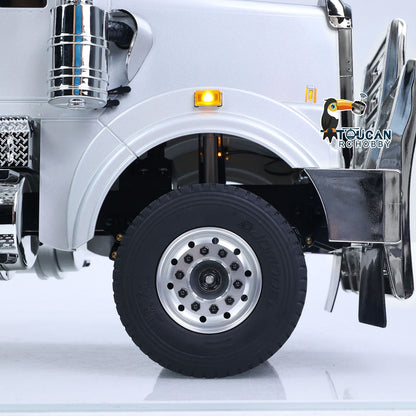 JDM 518A 1/14 RC Tractor Truck C509 6x4 Plastic Radio Control Construction Vehicle Model PNP/KIT with 2 Speed Transmission