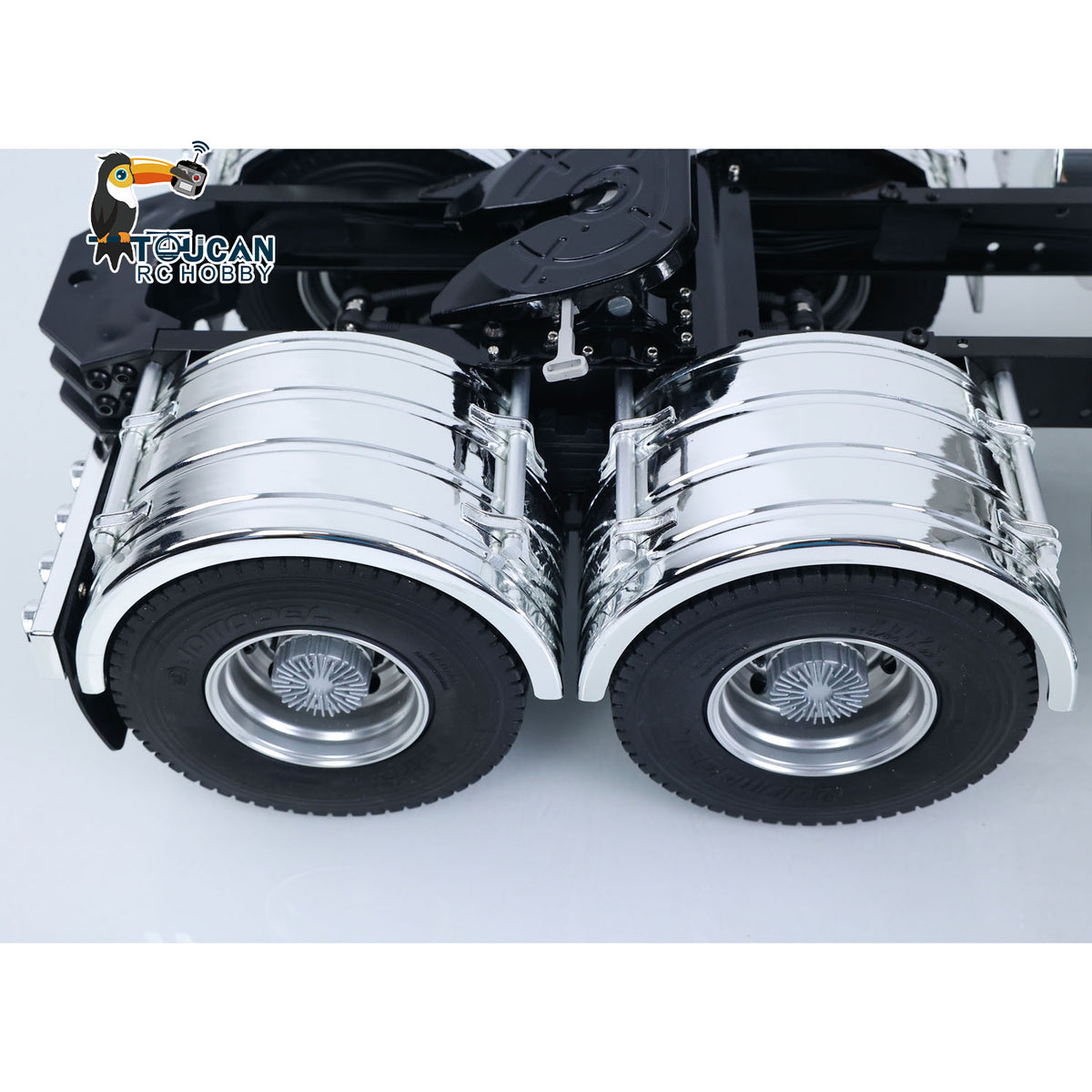 JDM 518A 1/14 RC Tractor Truck C509 6x4 Plastic Radio Control Construction Vehicle Model PNP/KIT with 2 Speed Transmission