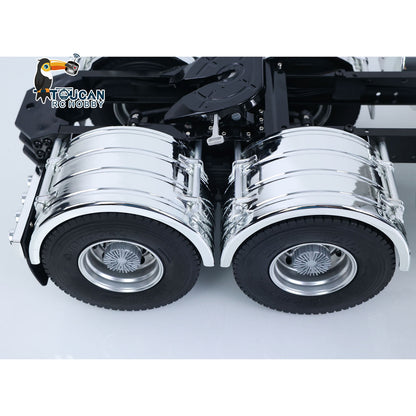 JDM 518A 1/14 RC Tractor Truck C509 6x4 Plastic Radio Control Construction Vehicle Model PNP/KIT with 2 Speed Transmission