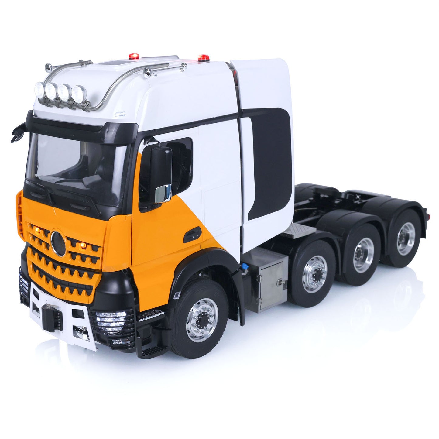 1/14 TOUCAN Metal 8X8 Differential Lock Axles RTR DIY RC Tractor Trucks Remote Control Lorry Cars Model Warning Lights