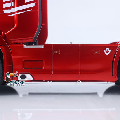 770S Plastic 1/18 RC Tractor Truck Toys Finished Model RTR 7.4V Battery Radio 19CH Light Sound Effects Remote Control Lorry Car