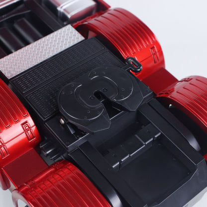 Fast Shipping 770S Plastic 1/18 RC Tractor Truck Toys Finished Model RTR 7.4V Battery Radio 19CH Light Sound Effects Remote Control Lorry Car