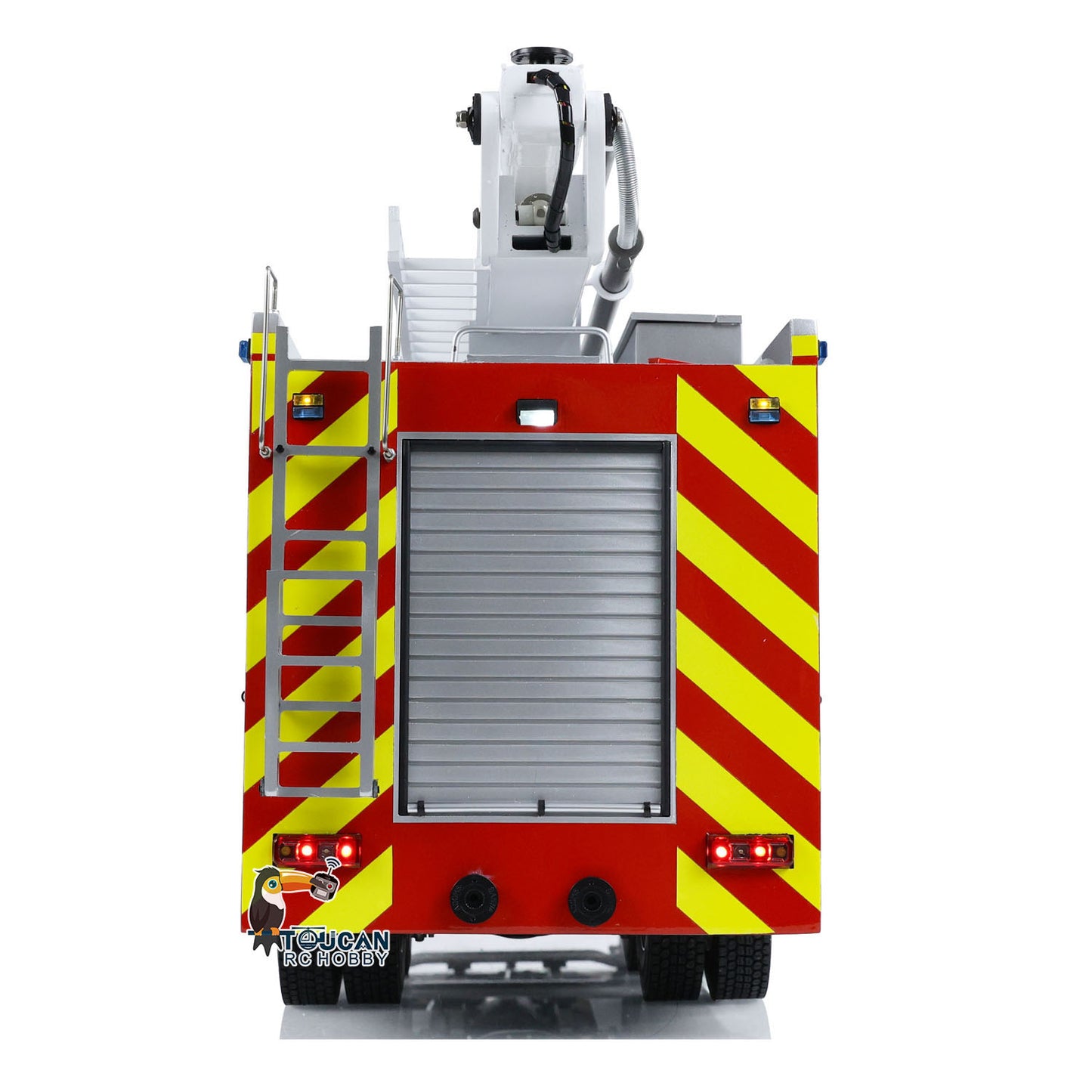 1/14 MAN Metal Chassis Snozzle High-reach Extendable Turret 8x4 RC Fire Truck