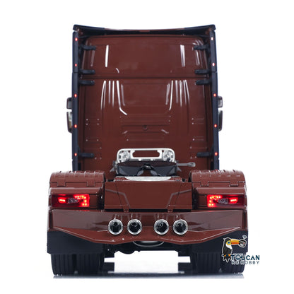 TOUCAN 1/14 Remote Control Tractor Truck 770S 3Speed 6x2 Metal Chassis Axle Lock RC Lorry Vehicle Flysky ST8 Radio RTR Model