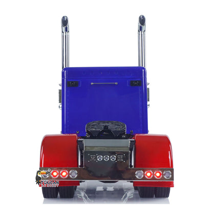 Camion tracteur RC 1/14 6x4 56344 Modèle de voiture RC amélioré Fumée