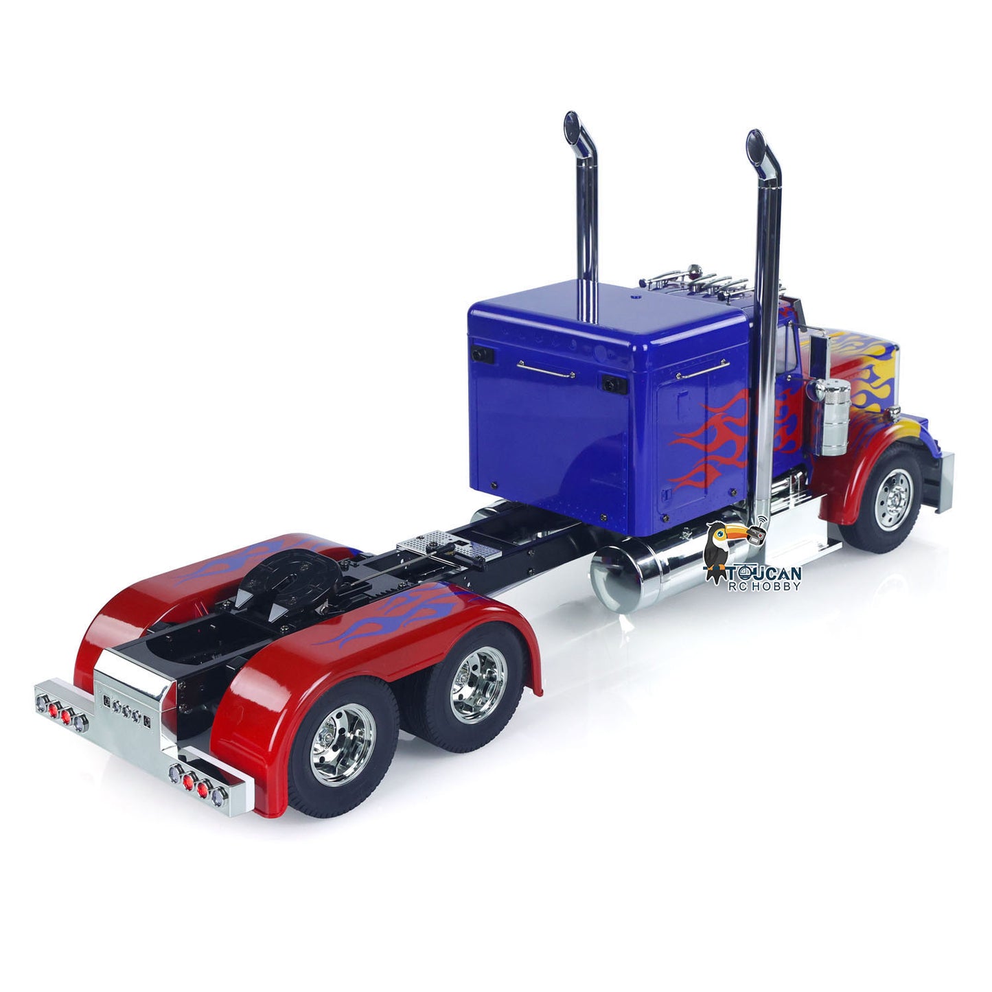 Camion tracteur RC 1/14 6x4 56344 Modèle de voiture RC amélioré Fumée