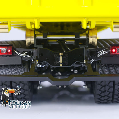 IN STOCK LESU 1/14 Metal 8x8 RC Tractor Truck Dumper Metal Chassis Z0036