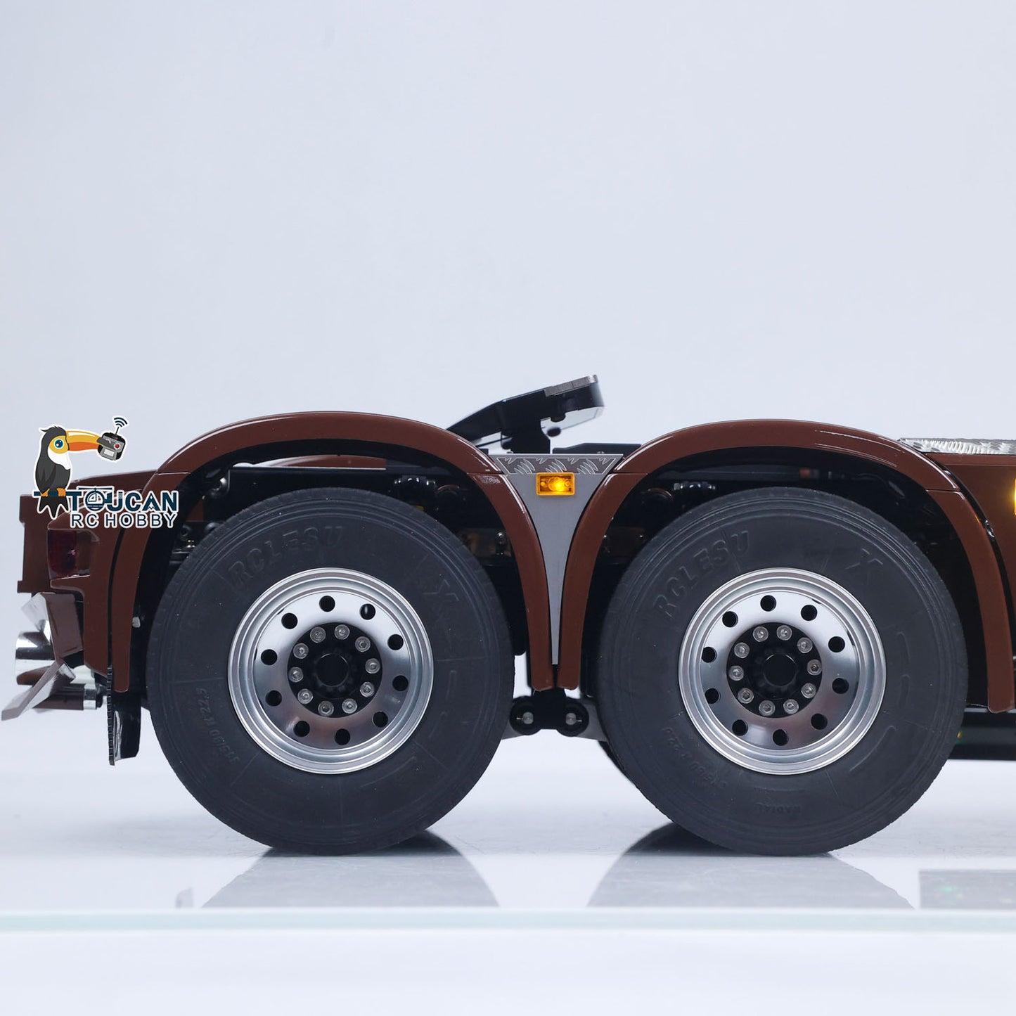 TOUCAN 1/14 Remote Control Tractor Truck 770S 3Speed 6x2 Metal Chassis Axle Lock RC Lorry Vehicle Flysky ST8 Radio RTR Model