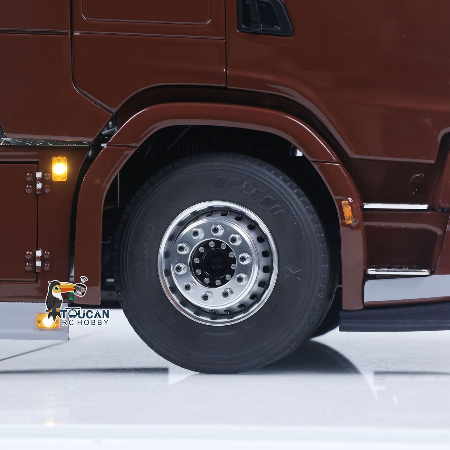 TOUCAN 1/14 Remote Control Tractor Truck 770S 3Speed 6x2 Metal Chassis Axle Lock RC Lorry Vehicle Flysky ST8 Radio RTR Model