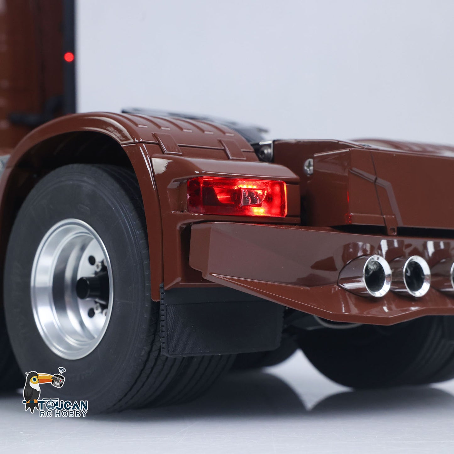 TOUCAN 1/14 Remote Control Tractor Truck 770S 3Speed 6x2 Metal Chassis Axle Lock RC Lorry Vehicle Car Flysky ST8 Radio Ready to Run Model