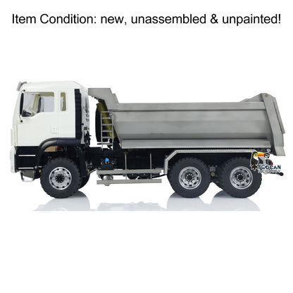 LESU Metall 1/14 6x6 RC Hydraulische Dumper Lkw Kipper 20130018