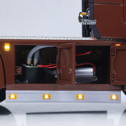 TOUCAN 1/14 Remote Control Tractor Truck 770S 3Speed 6x2 Metal Chassis Axle Lock RC Lorry Vehicle Car Flysky ST8 Radio Ready to Run Model