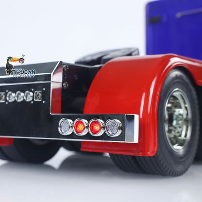 Camion tracteur RC 1/14 6x4 56344 Modèle de voiture RC amélioré Fumée