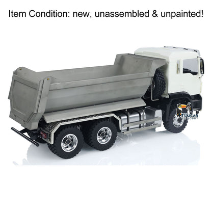 LESU Metall 1/14 6x6 RC Hydraulische Dumper Lkw Kipper 20130018