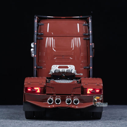 TOUCAN 1/14 Remote Control Tractor Truck 770S 3Speed 6x2 Metal Chassis Axle Lock RC Lorry Vehicle Car Flysky ST8 Radio Ready to Run Model