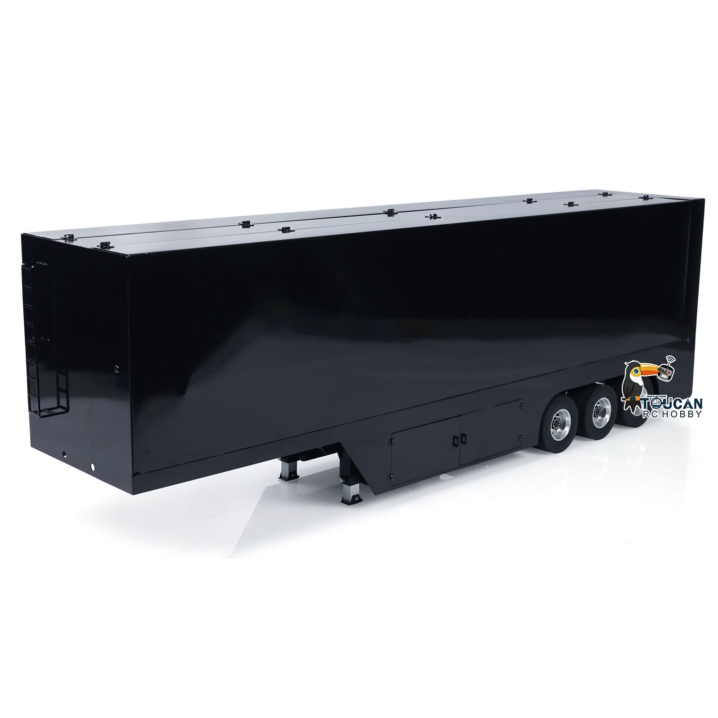 Metal 1/14 RC Mobile Stage Vehicles RC Roadshow Trailer Truck Model