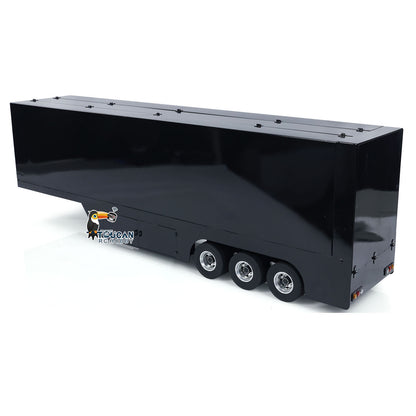 Metal 1/14 RC Mobile Stage Vehicles RC Roadshow Trailer Truck Model