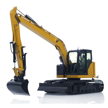 1/14 C308 RC Hydraulic Excavator 4 Valve Remote Control Construction Vehicle Extended Arm Brushless Motor No Sounds Charger