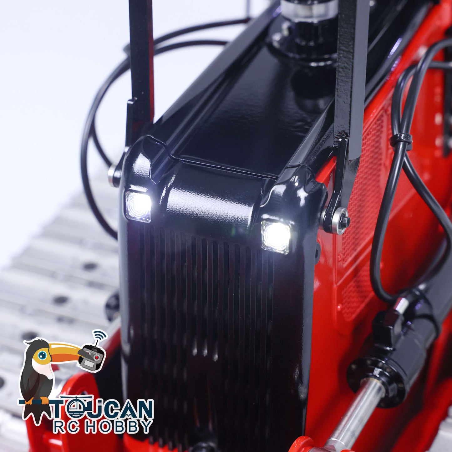 1/14 Hydraulic RC Bulldozer LESU Aoue 850K Metal I6S Remote Control Dozers Model