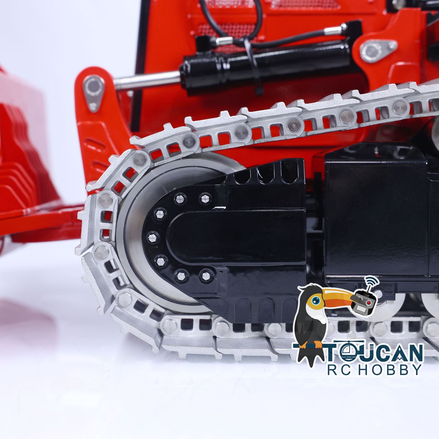 1/14 Hydraulic RC Bulldozer LESU Aoue 850K Metal I6S Remote Control Dozers Model