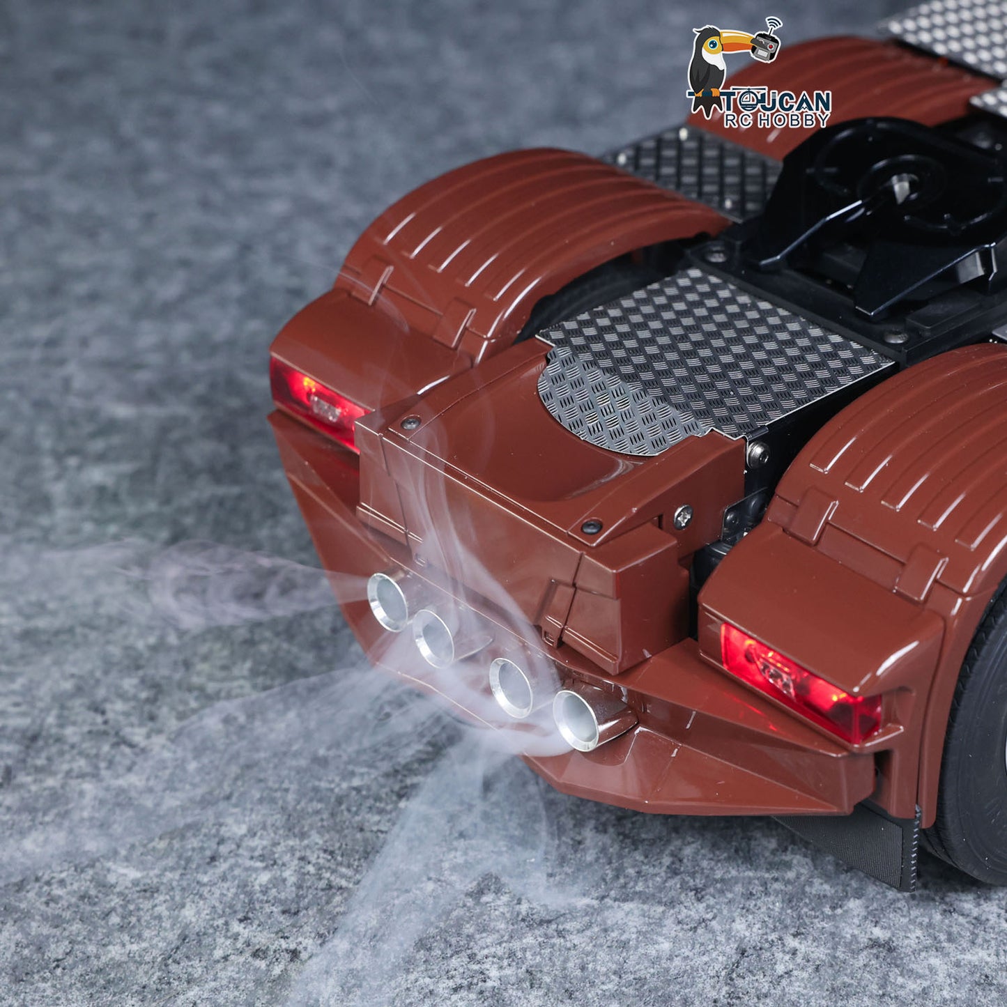 TOUCAN 1/14 Remote Control Tractor Truck 770S 3Speed 6x2 Metal Chassis Axle Lock RC Lorry Vehicle Car Flysky ST8 Radio Ready to Run Model