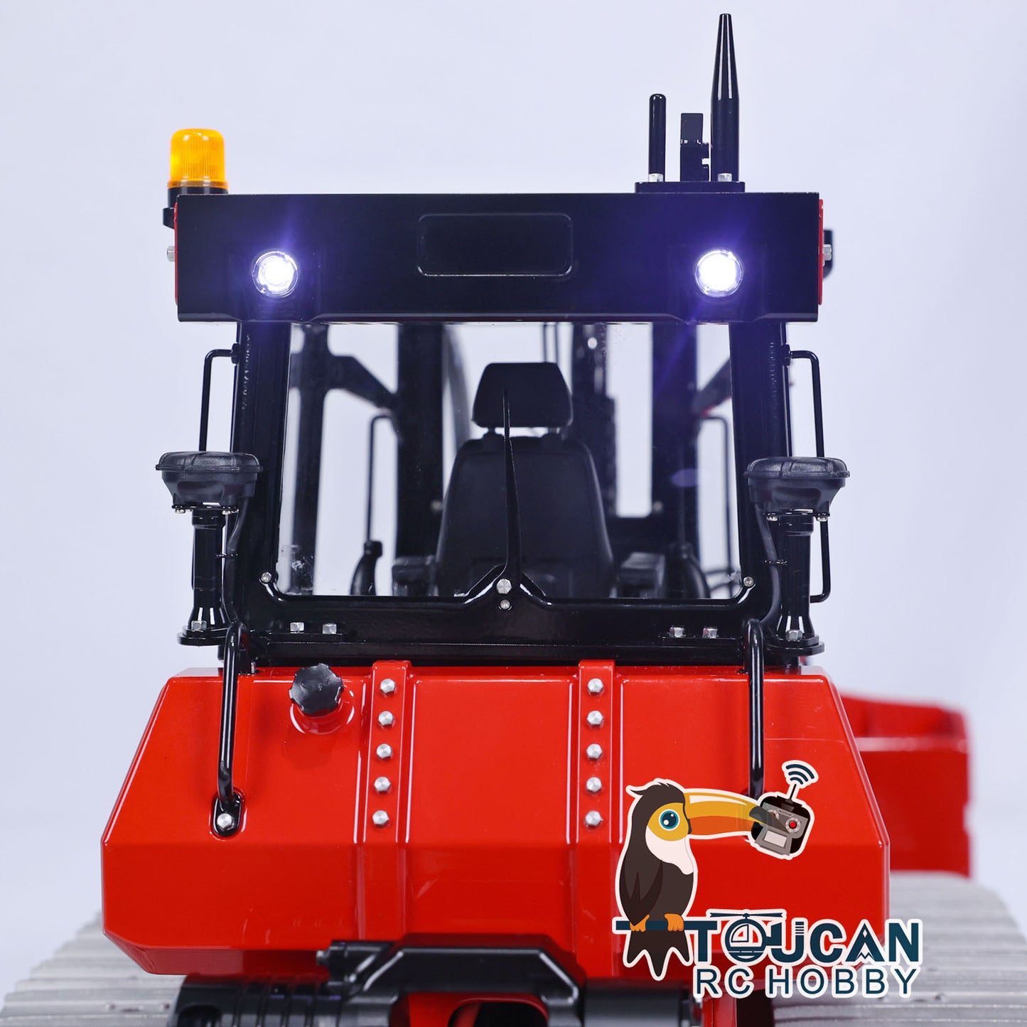 1/14 Hydraulic RC Bulldozer LESU Aoue 850K Metal I6S Remote Control Dozers Model