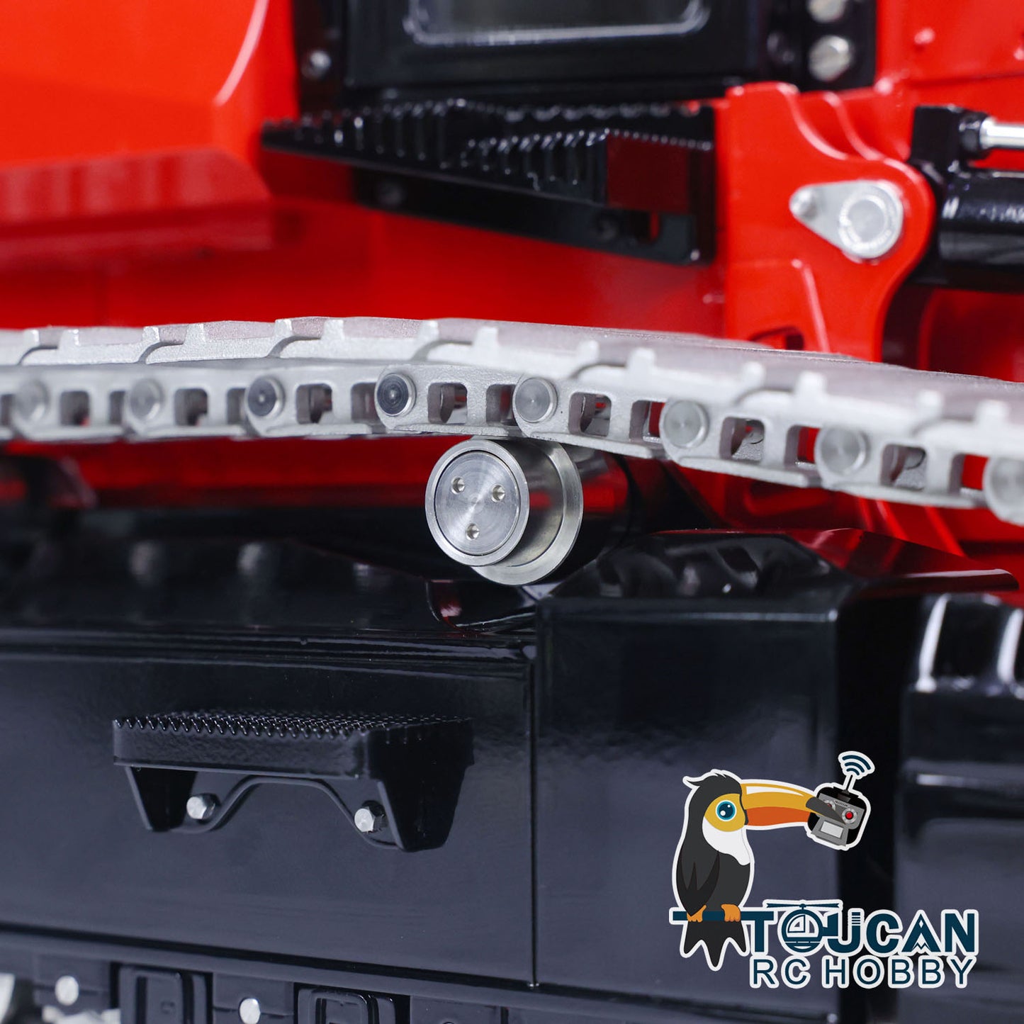 1/14 Hydraulic RC Bulldozer LESU Aoue 850K Metal I6S Remote Control Dozers Model