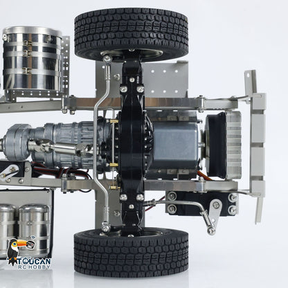 4x4 1/14 Metallchassis für RC Sattelzugmaschine R620 R730